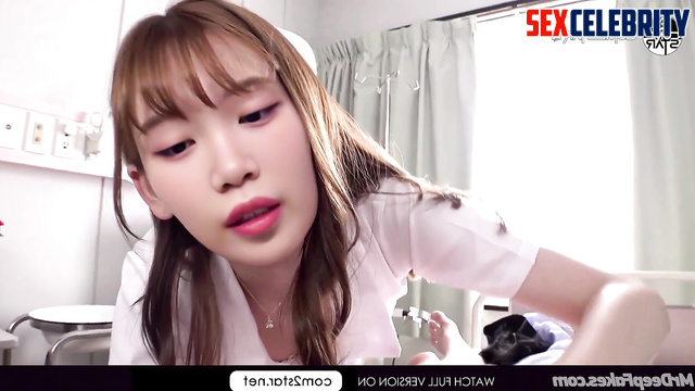 Nurse is ready for penis treatment, pov adult video with Chaewon 채원 아이즈원