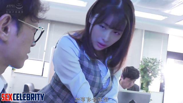 Lustful Satomi Ishihara (石原 さとみ ポルノ) seduced modest colleague - fakeapp