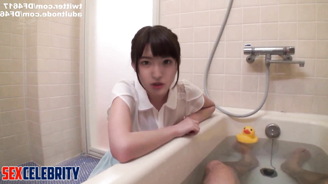 Deepfake Seimiya Rei doing blowjob in bath (清宮 レイ 乃木坂46 フェラ ディープフェイク) [PREMIUM]