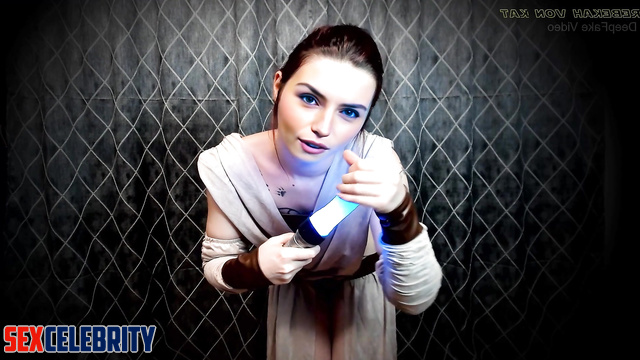 Cosplay girl jerk off instructions - deepfake Daisy Ridley