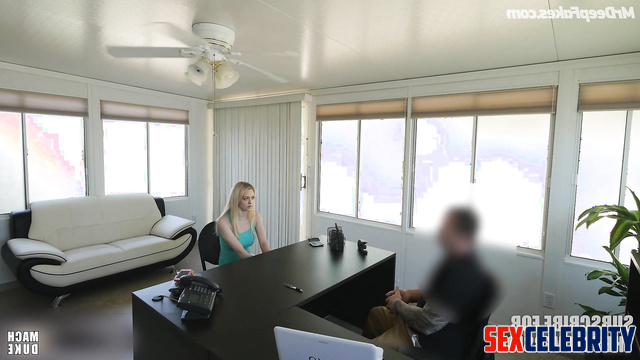 Doggystyle in his closed office (Amanda Seyfried hot celebrity sex)