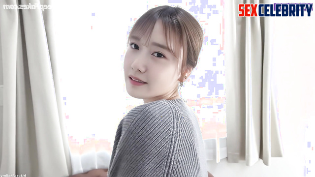 (윤아 연예인 섹스) excited girl cumed from cunnilingus - Yoona SNSD face swap