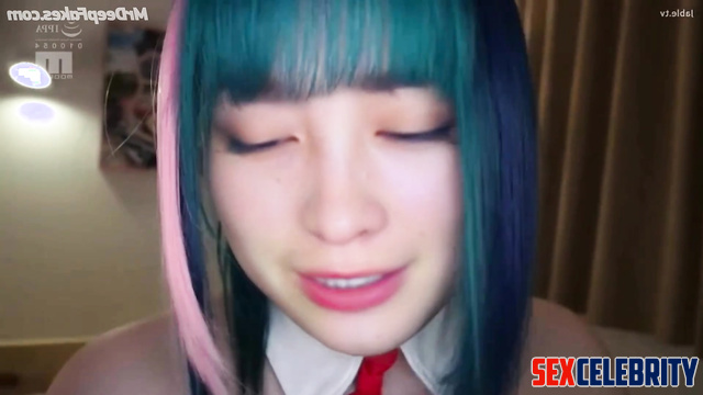 橋本 環奈 ディープフェイク chubby Kanna Hashimoto enjoying sex in the hotel, fakeapp
