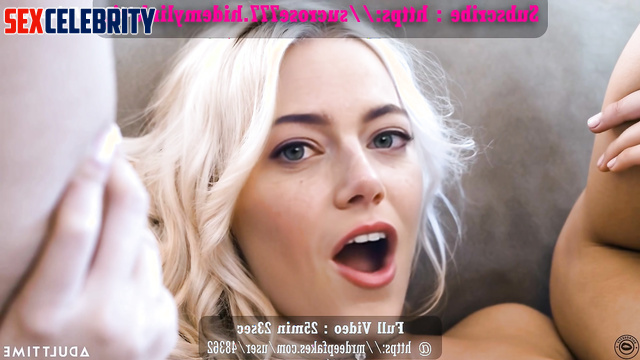 Sex experience with a mature man - Emma Stone real fakes