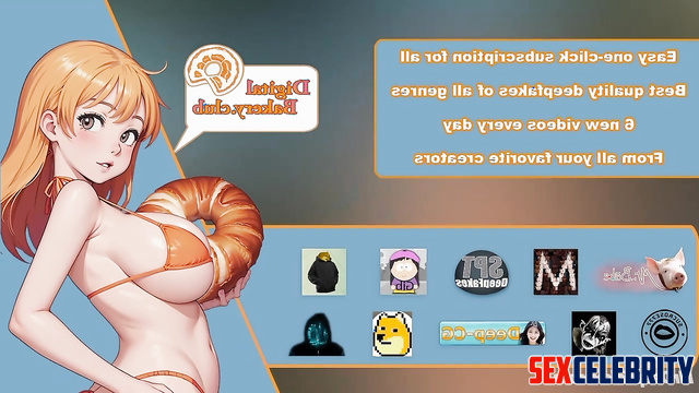 Three old fats and Hollywood star / Nicole Kidman in foursome porn