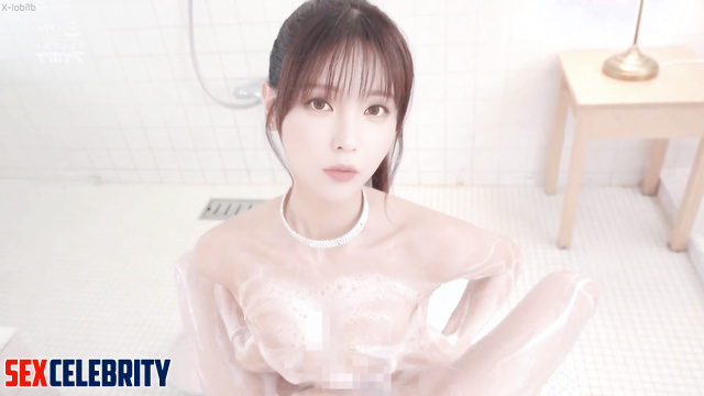 Wet & soapy fuck with busty whore Hong Jin-young 홍진영 스마트한 얼굴 변화