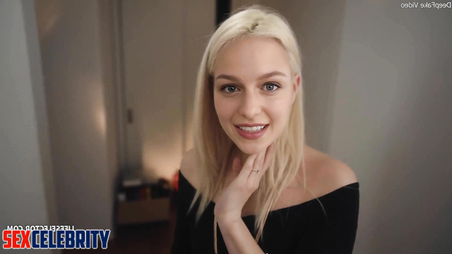 Melissa Benoist fucks her boss while office is empty [POV fakes]