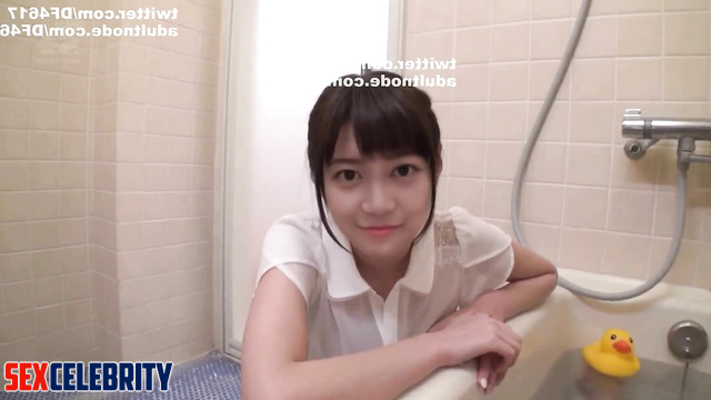 Ikuta Erika 生田 絵梨花 Nogizaka46 acts naughty in bath (fake porn ディープフェイク エロ) [PREMIUM]