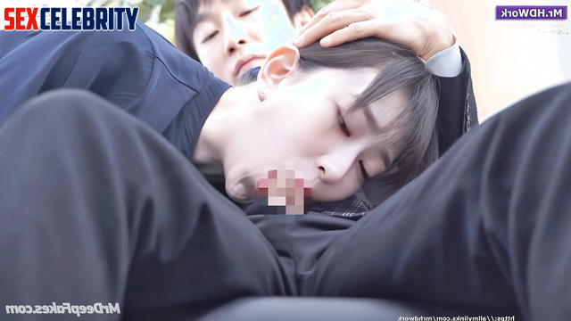 Office workers did it hot after work, Minju (김민주 아이즈원) smart face change