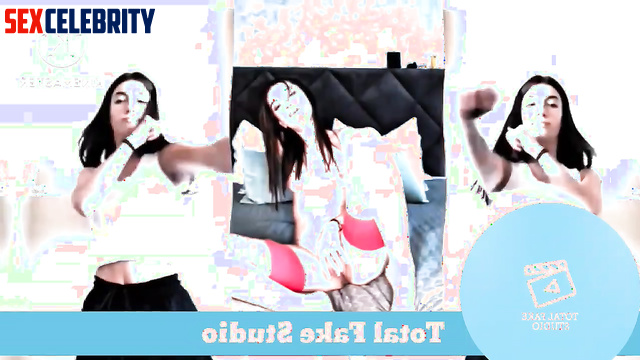 Brunette dancing and masturbating right now, Charli D'Amelio solo fakeapp