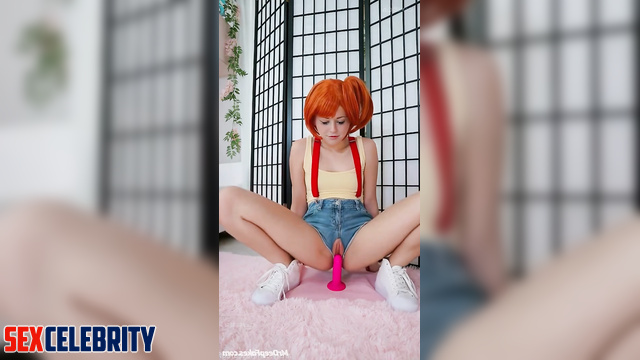 Alyson Hannigan's pussy is fucked by dildo in angles next to her juicy ass deepfake