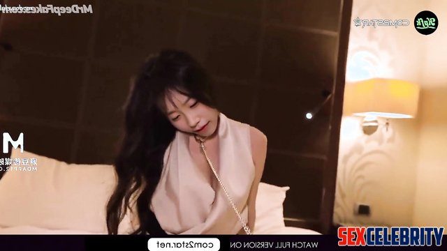 He did dirty things to her at the hotel / Kazuha (카즈하 아이즈원 르세라핌) fakeapp