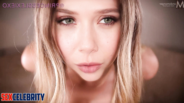 AI blonde loves to be alone and fantasize about dicks (Elizabeth Olsen)