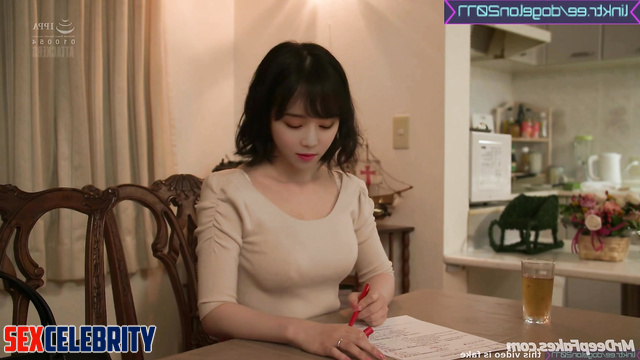 Both the guy and his father licked her tits, Winter 윈터 에스파 deepfake porn