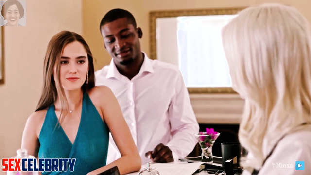 Oral sex experience with black lover - fake Jennifer Connelly