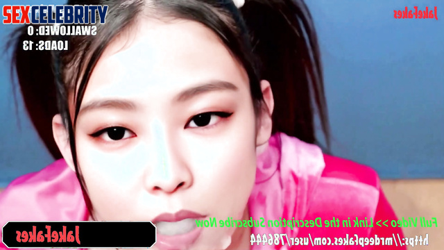 She always swallows and there are no exceptions, Jennie 제니 블랙핑크 bukkake ai