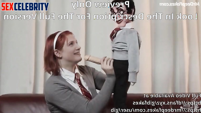 Real Fake Bonnie Wright's Halloween Puppet Sex