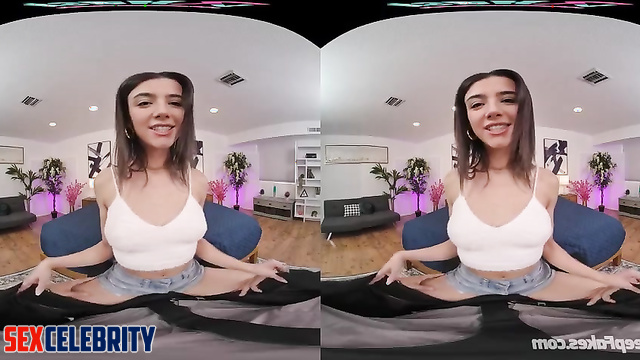 Charli D'Amelio pov deepfake erotic - look at the passion in her eyes