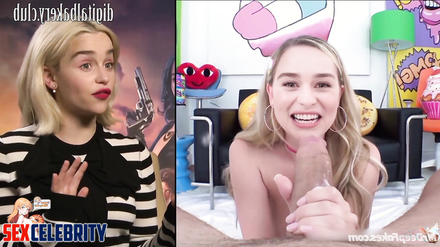All her holes were fucked and licked - Emilia Clarke hot celebrity sex