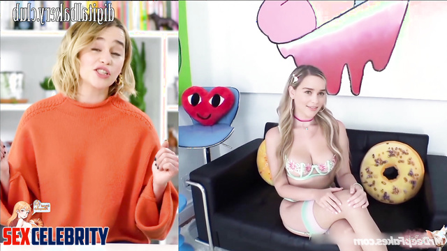 All her holes were fucked and licked - Emilia Clarke hot celebrity sex