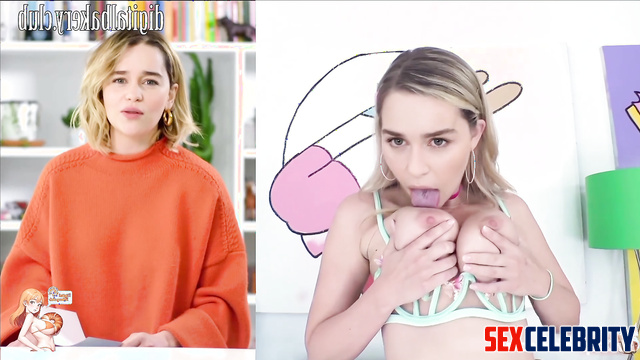 All her holes were fucked and licked - Emilia Clarke hot celebrity sex