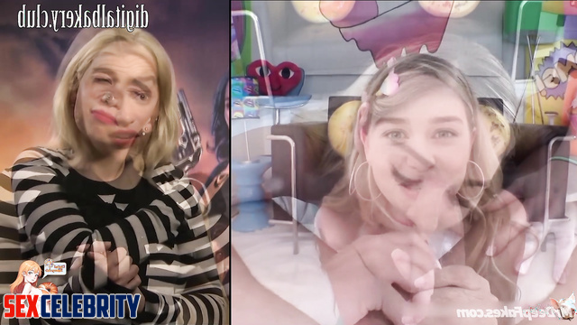 All her holes were fucked and licked - Emilia Clarke hot celebrity sex