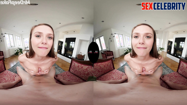 Elizabeth Olsen doesn't care about her orgasm, she wants give it to you ai