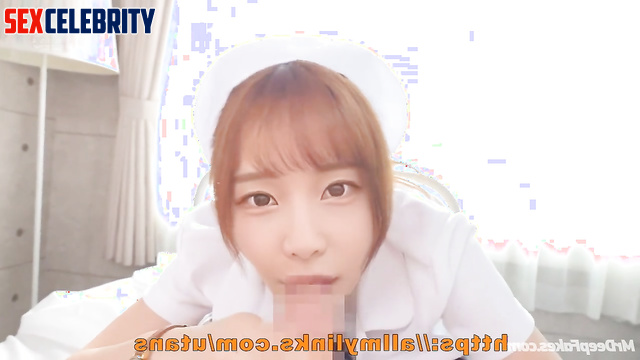 She thinks she can cure him with blowjob, Park Min-jung (박민정 가짜 포르노) A.I.