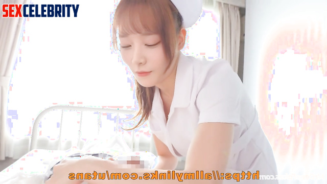 She thinks she can cure him with blowjob, Park Min-jung (박민정 가짜 포르노) A.I.