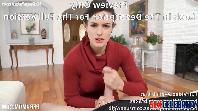 Mature woman knows how to please men, Anne Hathaway smart face change