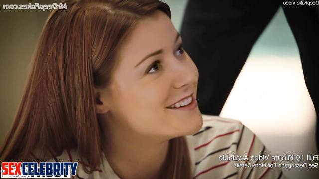 Alyson Hannigan has a petite body but very strong sex desire fake porn