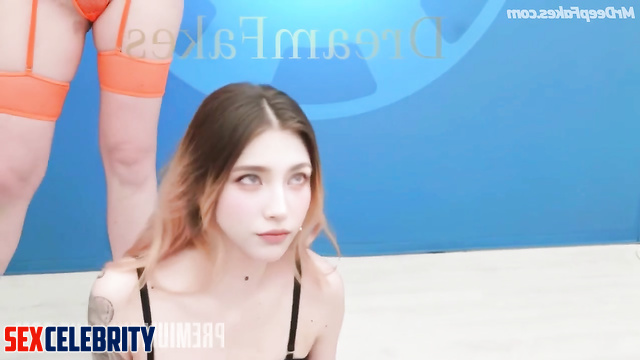 (G)I-DLE (여자)아이들 / Bukkake session with cute brunette Miyeon 조미연 포르노