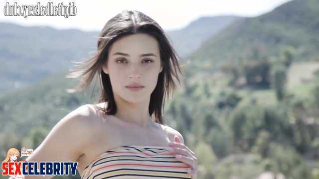 Young and sultry Adria Arjona real fake is ready to give her pussy to be torn apart