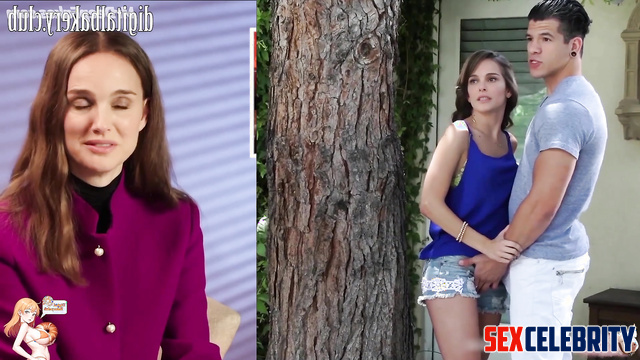 Skinny Natalie Portman got sperm from her dirty male / real fake