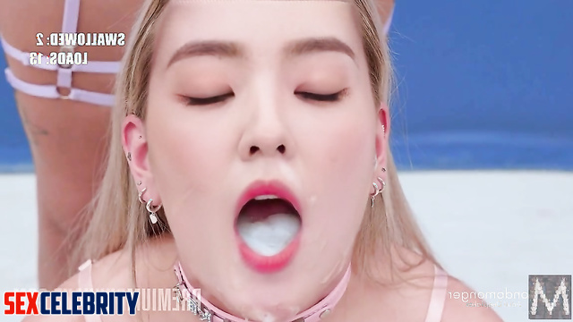 Close up bukkake scenes with korean star Irene Red Velvet 아이린 딥 페이크 에로틱