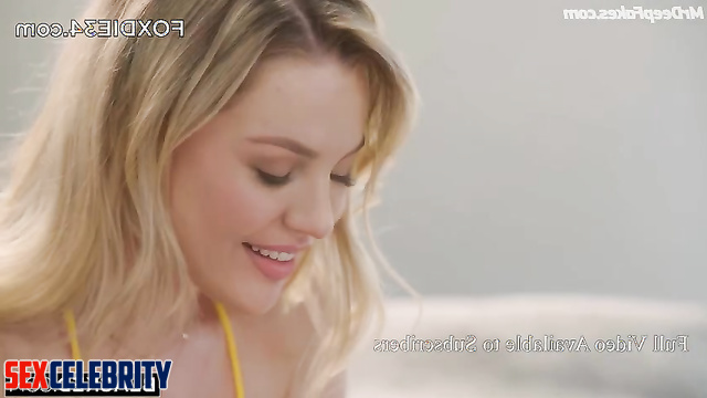 Hot close up doggystyle penetration into Candice Swanepoel - real fake