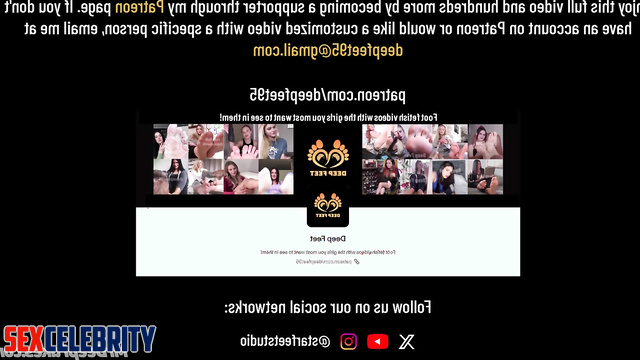 Megan Fox paid to have this done to her heels, artificial intelligence