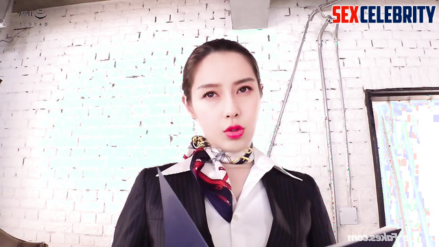 Stewardess has additional options, look - Angelababy (楊穎 充满激情的性爱) A.I.