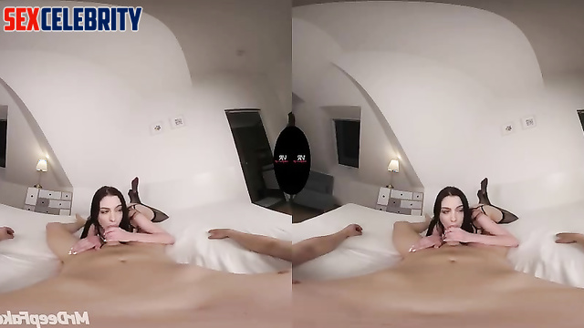 Brunette fucked boyfriend her bestie (Anne Hathaway pov deepfake erotic)