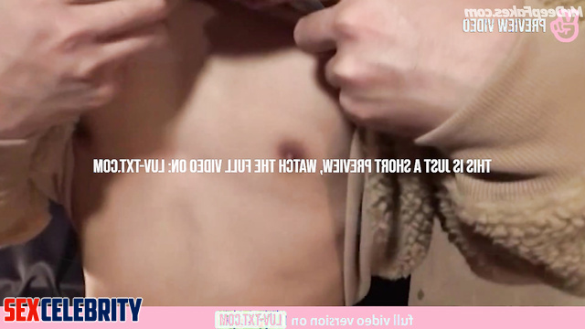 Handsome blond Jimin showed fans his nipples / 지민 방탄소년단 Jimin face swap