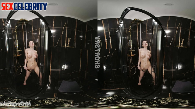 She wants you to watch her solo in the bathroom, Megan Fox in fake porn