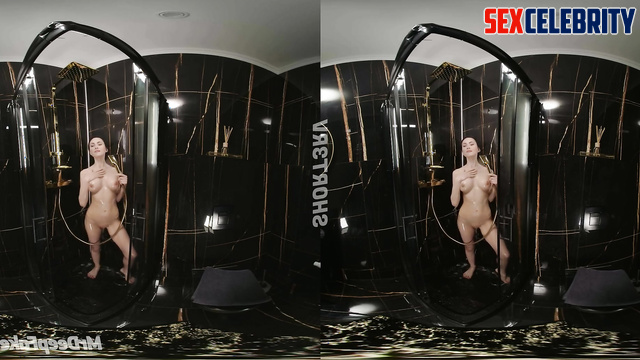 She wants you to watch her solo in the bathroom, Megan Fox in fake porn