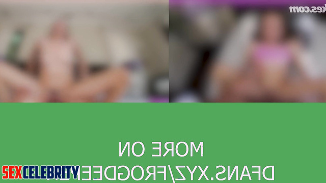 She's sitting on the bed and craving your dick, fake Yami Rootz