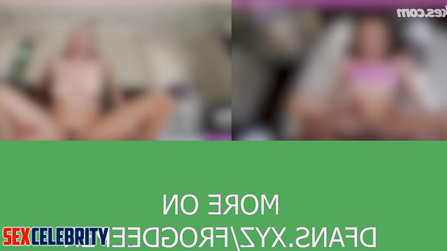 She's sitting on the bed and craving your dick, fake Yami Rootz