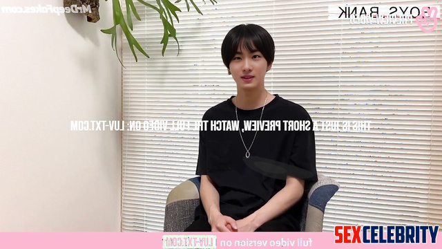 Jungwon (정원) showing his dick on the interview / ENHYPEN 엔하이픈 딥페이크