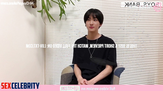 Jungwon (정원) showing his dick on the interview / ENHYPEN 엔하이픈 딥페이크
