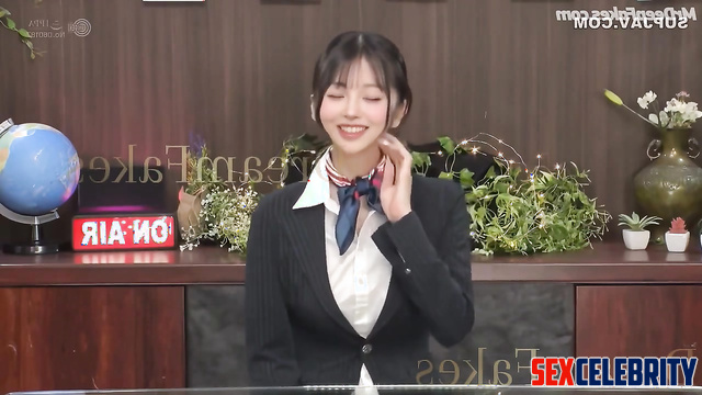 Something strange happened to her while news reading, ai Sullyoon 설윤 엔믹스