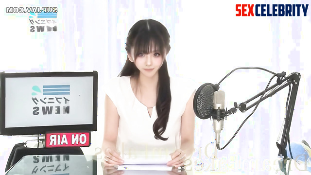 Something strange happened to her while news reading, ai Sullyoon 설윤 엔믹스