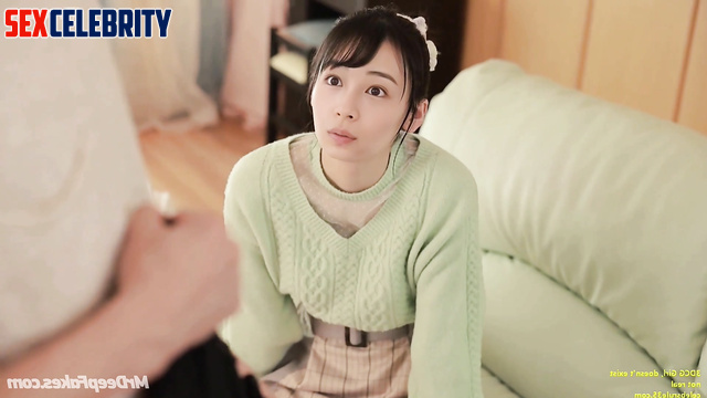 Lovers kissing before doggystyle sex / Suzu Hirose (広瀬すず フェイクポルノ) A.I.
