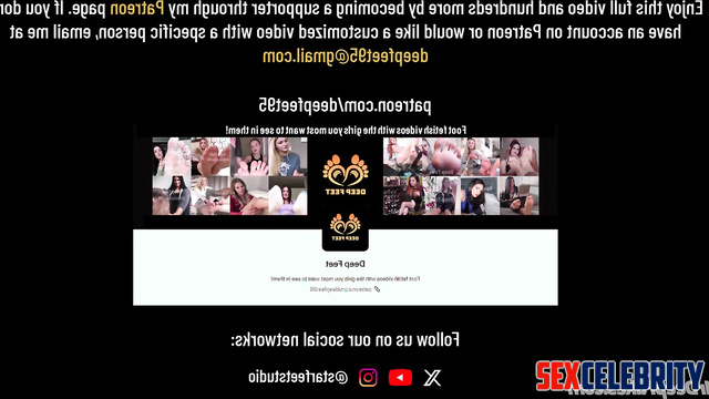 She gets very excited by tickling, Elle Fanning fetish sex tape